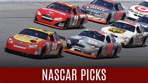 Free NASCAR Picks & Race Predictions by Expert Handicappers.